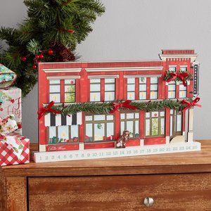 The Pioneer Woman Multi-Color Mercantile MDF Advent Calendar